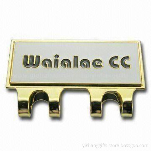 Golf Club Hat Clips with Magnet, Different Logos, Sizes, Shapes Available, Suitable for Golf Player